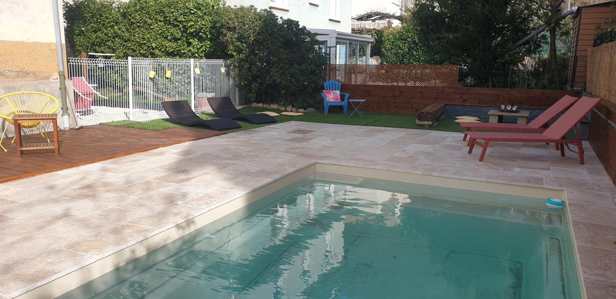 Charmant T3 Avec Piscine Digne-les-Bains Kültér fotó